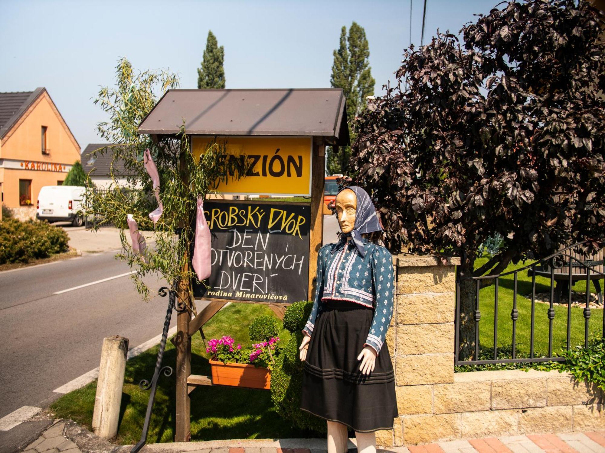 Penzion Grobsky Dvor Slovensky Grob Buitenkant foto